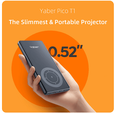 「Yaber PICO T1」の厚みは約13.1mm、重さは約150g