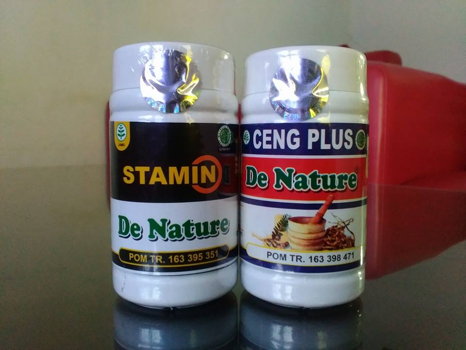 Kapsul Ceng Plus dan Stamin Obat de Nature