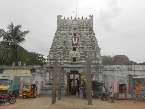 Entrance of Sri Sthala Sayana Perumal Temple