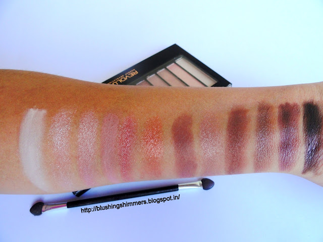 Makeup revolution london iconic 3 palette swatches