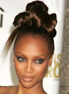 Tyra Banks hairstyles pictures - Female Celebrity hairstyle Ideas