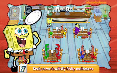 SpongeBob And Friends Diner Dash MOD APK v3.25.3 Terbaru 