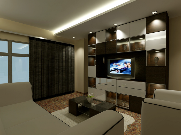 Interior designs and specifications: Showcases