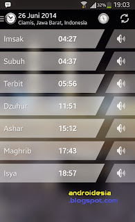 Jadwal Sholat & Imsak | Aplikasi Islami Android