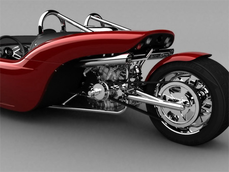 V13R Campagna Motors 3 Wheel Roadster 10