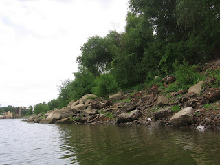 lost industrial setting, Wolf River Harbor, Memphis