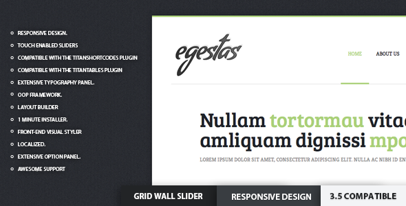 Egestas - Clean WordPress Portfolio Theme - Portfolio Creative