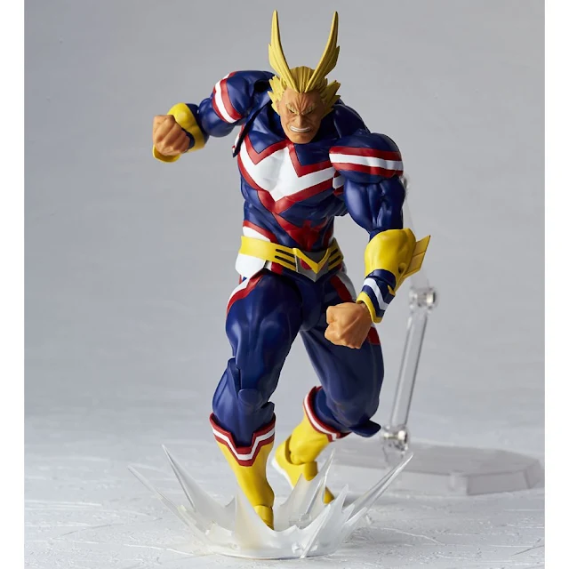 Figuras: Alucinante Revoltech de All Might de My Hero Academia - Kaiyodo