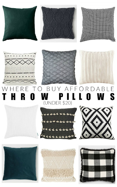 Cheap throw pillows under $20