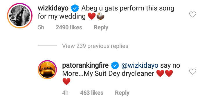 Wizkid begs Patoranking (Video)