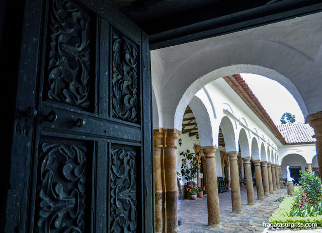 Claustro do Mosteiro de Ecce Homo, Villa de Leyva, Colômbia