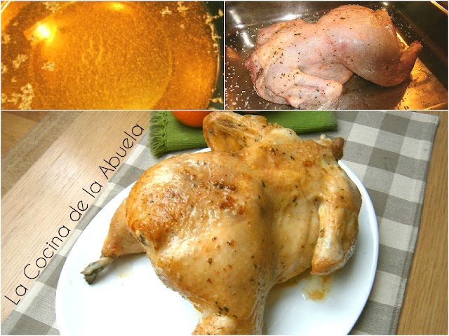 Pollo Asado a la Naranja.