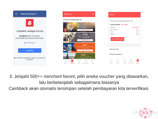 cara menggunakan aplikasi shopback2