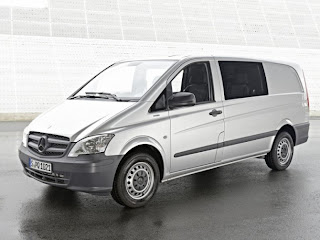 2011 Silver Mercedes-Benz Vito Side View