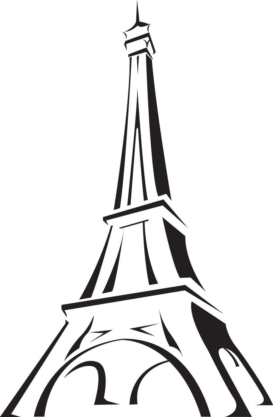 Paris: Paris Eiffel Tower Cartoon