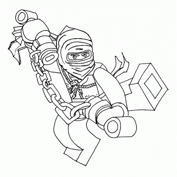 Lego Ninjago Coloring Pages Jay (14 Image) - Colorings.net