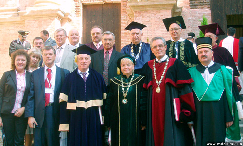 September 17, 2009, at 9:00 began celebrations on the occasion of the XXI anniversary of the creation of Magna Charta Universitatum.