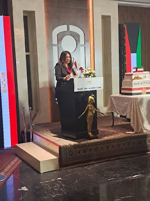 السفارة المصرية في الكويت تحتفل باليوم الوطني وتحيي الذكرى الثالثة والسبعين لثورة يوليو