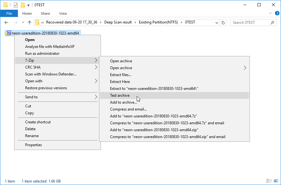 7-zip testing...