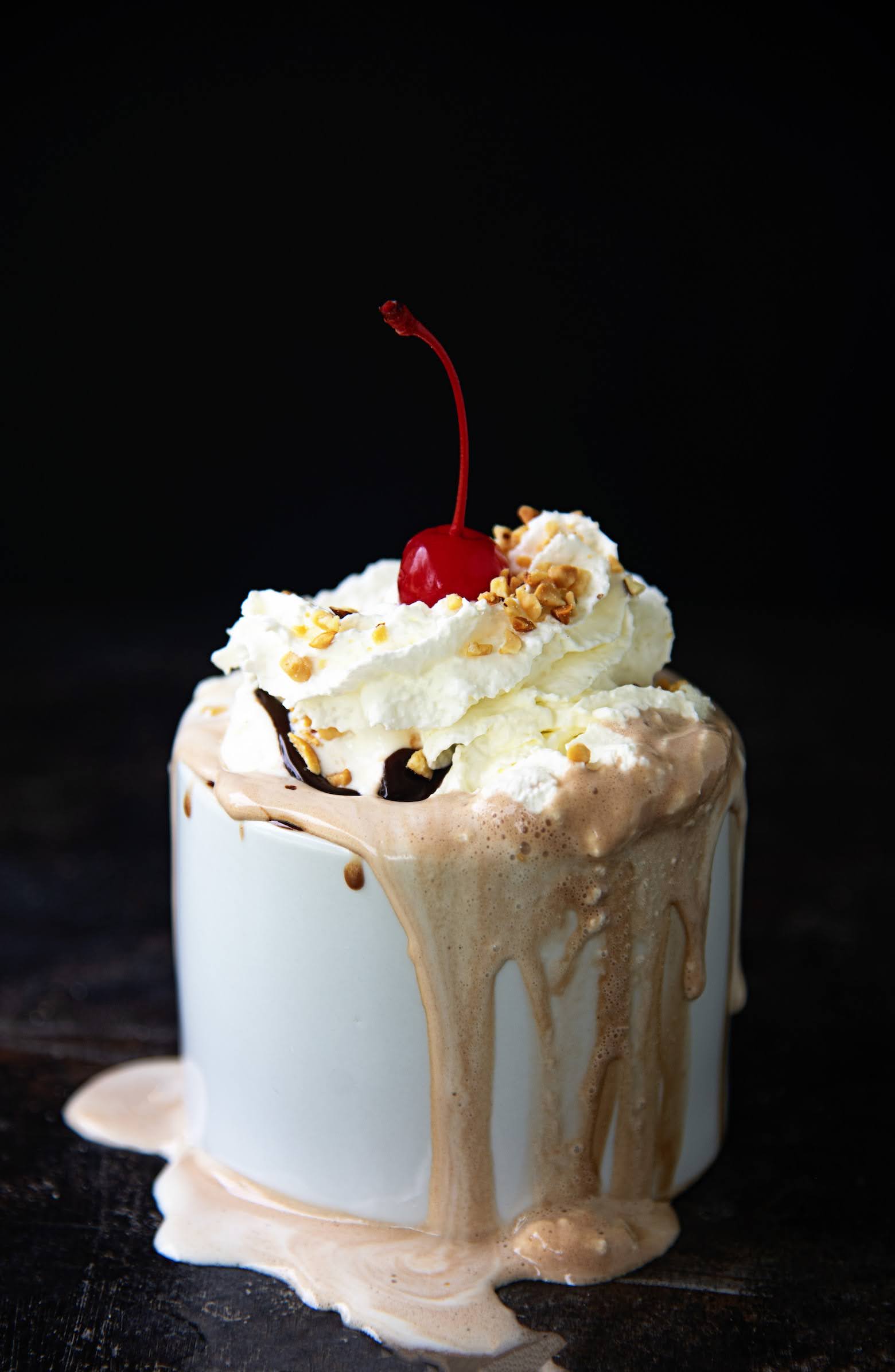 Hot Fudge Sundae Hot Chocolate | Sweet ReciPEAS