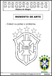 Emblema da seleção brasileira copa mundial
