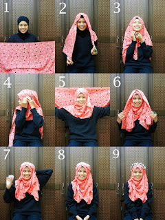 Tutorial Hijab Segi Empat