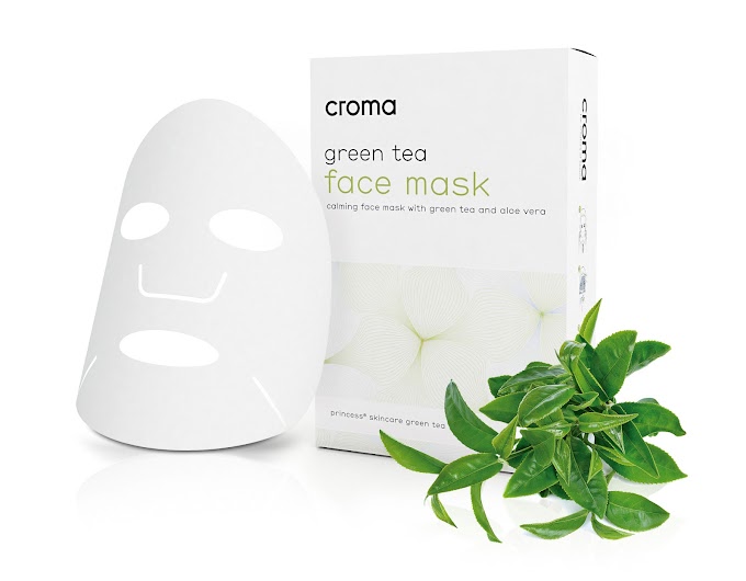   Mascarilla facial de té verde de Croma: una cura exprés para nuestra piel 