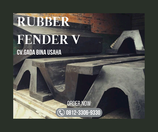 rubber fender v dermaga