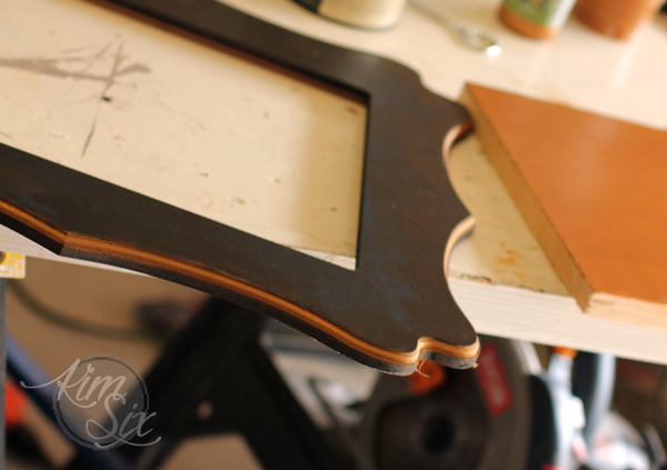 Turning a frame into a spool organizer