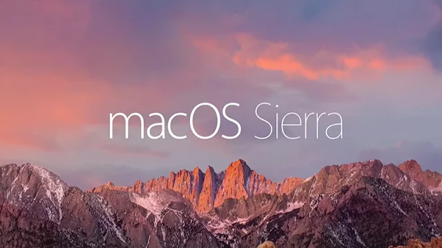 macOS Sierra