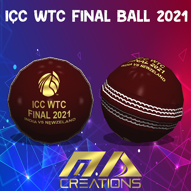 ICC World Test Championship 2021 Final Duke Ball for EA Cricket 07