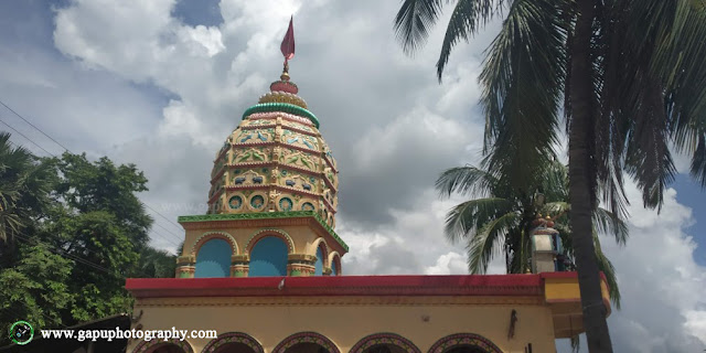 Top view of Dandakali Temple Khantapada - Balasore