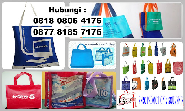 Produksi tas custom untuk promosi, souvenir, event perusahaan