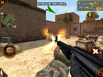 Modern Combat Sandstorm Hvga armv6 game anroid apkgamespoint.com