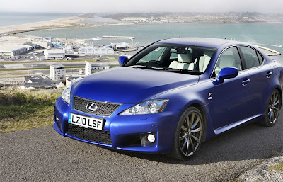 2011 Lexus IS F Front Angle View