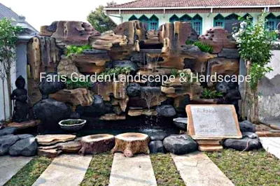 Jasa Tukang Kolam Relief Tebing Air Terjun Lamongan