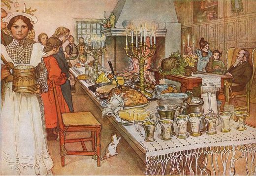 'Christmas Eve' by Carl Larsson, 1904