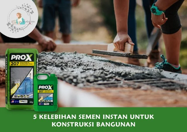 kelebihan semen instan
