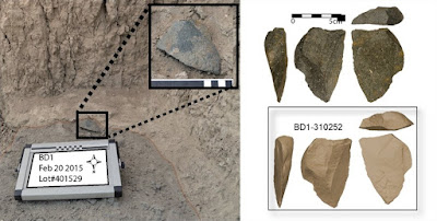 Human ancestors invented stone tools several times