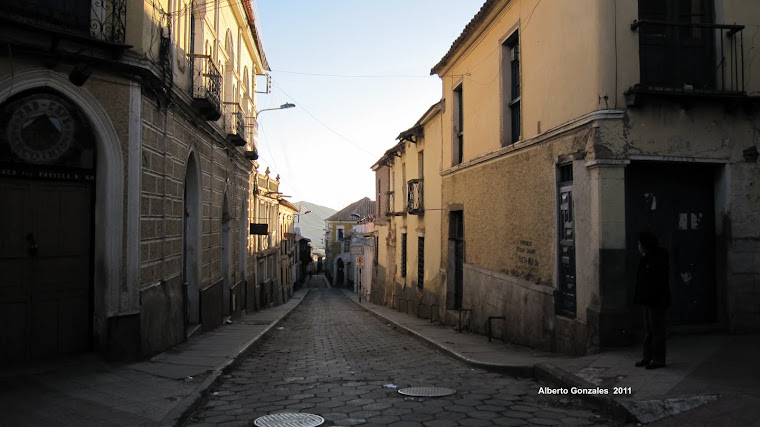 Calles de Potosí- Chuquisaca Esq. Padilla