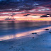 Florida Beach at Night Wallpaper Desktop Background (1600 x 900 )