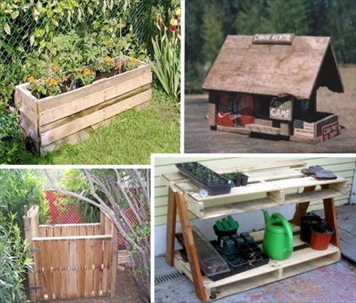 Wood Pallet Garden DIY Projects