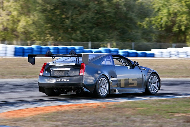 2011 cadillac cts v coupe racer scca rear side view 2011 Cadillac CTS V Coupe Racer SCCA