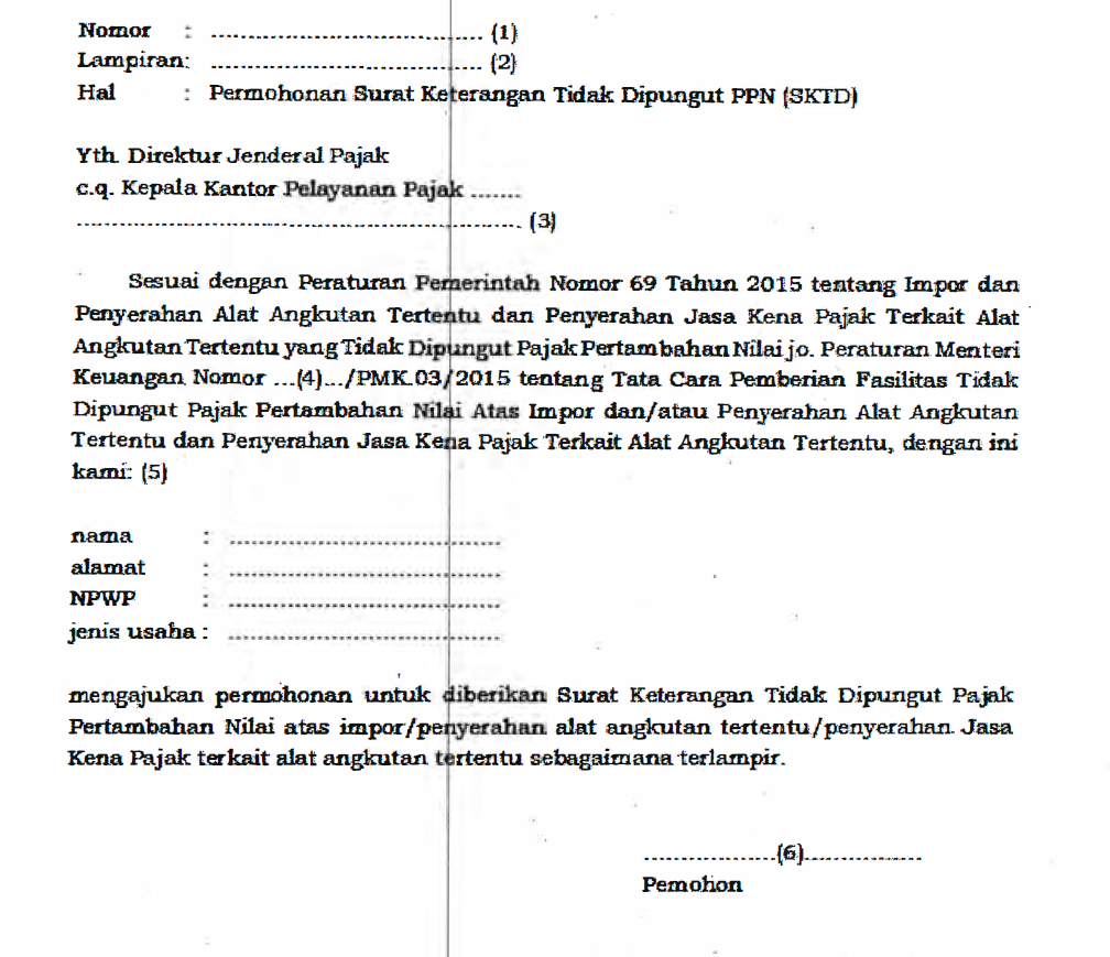 Contoh Surat Permohonan Jadi Juri - Cara Ku Mu