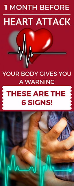 One Month Before a Heart Attack, Your Body Will Warn You – Here are the 6 Signs