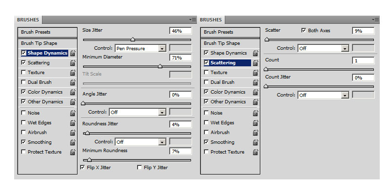 Creating Photoshop Aurora Northern Lights Brush