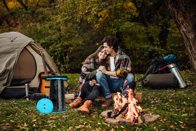 Couple Camping together