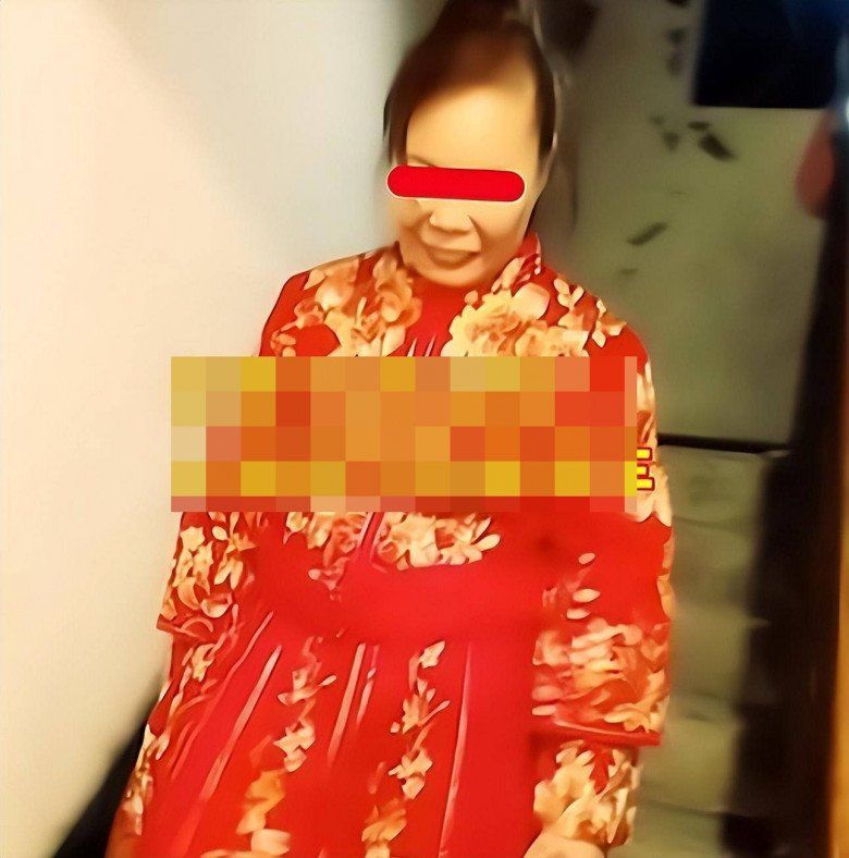 Pengantin wanita viral Foto: eva.vn