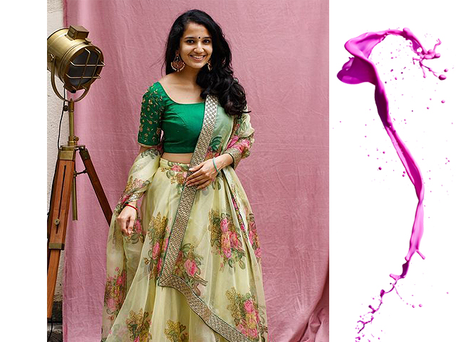Attractive Floral print as a fashion #07