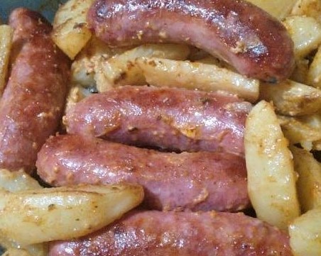 Oven-roasted sausage recipe